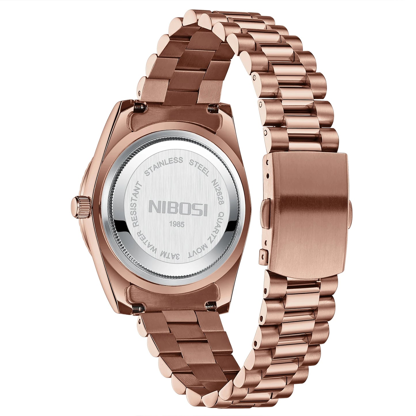 Fashion Men Watches Top Brand Luxury Wristwatch Day Date Miyota Quartz Watch Men Waterproof Steel Male Clock Reloj Hombre