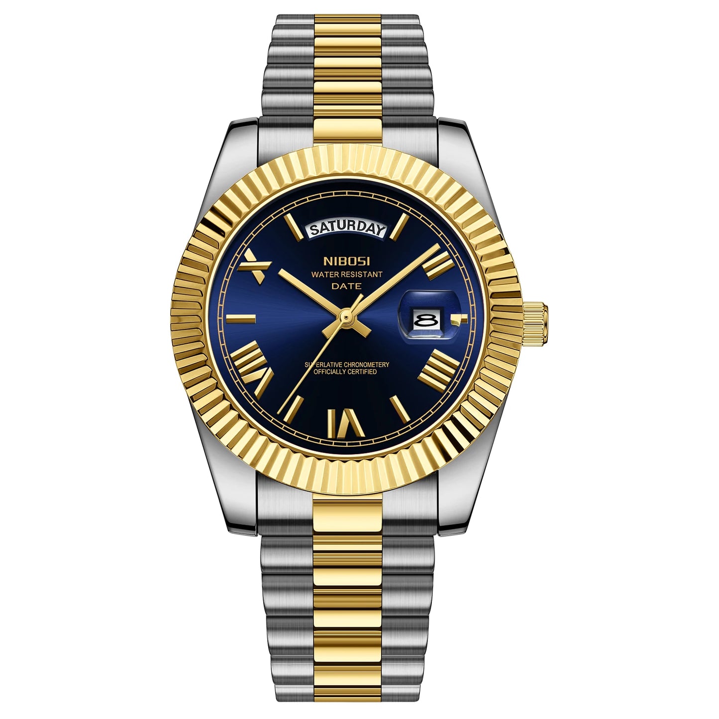 Fashion Men Watches Top Brand Luxury Wristwatch Day Date Miyota Quartz Watch Men Waterproof Steel Male Clock Reloj Hombre