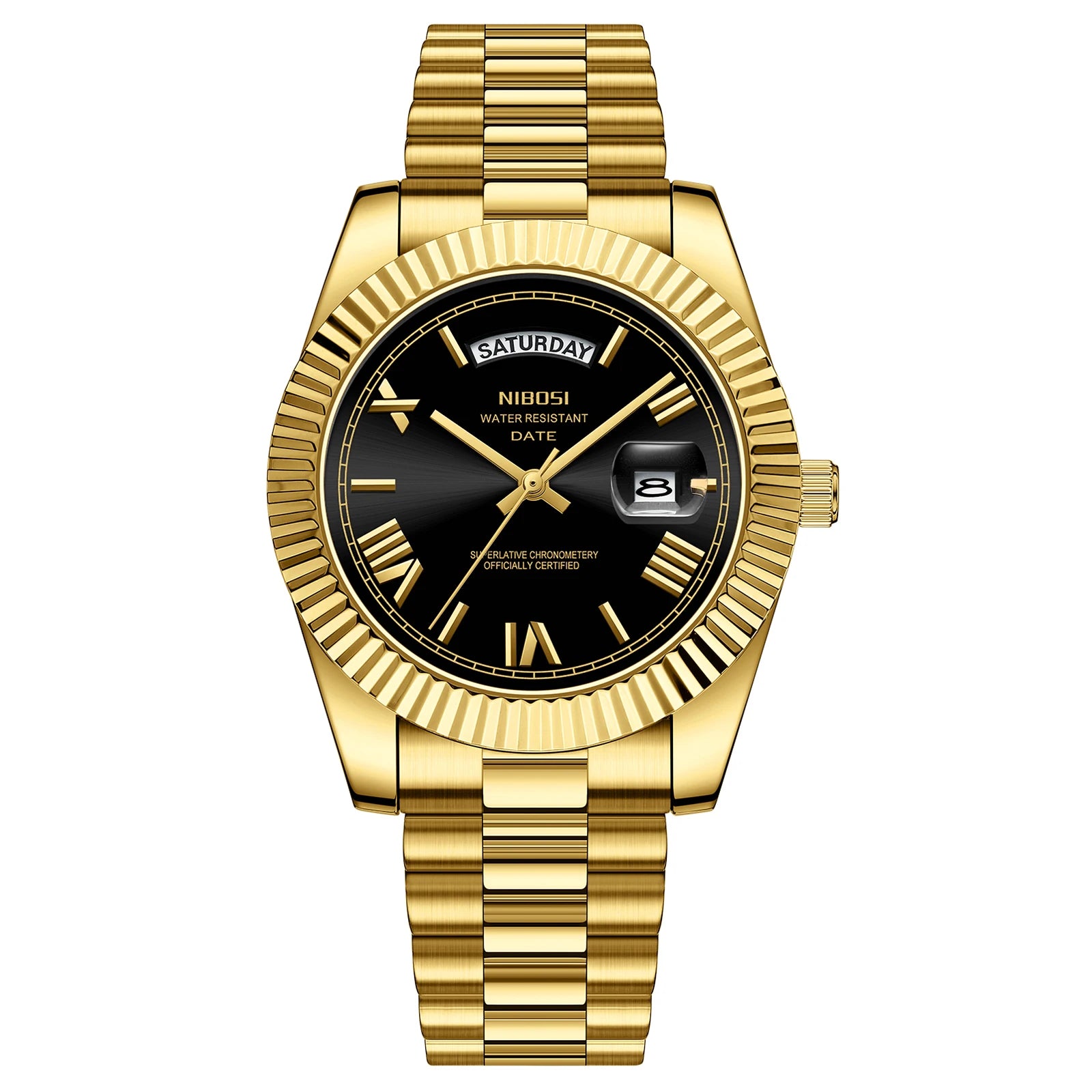 Fashion Men Watches Top Brand Luxury Wristwatch Day Date Miyota Quartz Watch Men Waterproof Steel Male Clock Reloj Hombre